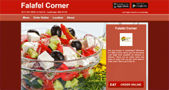 Desktop Screenshot of falafelcorner.com